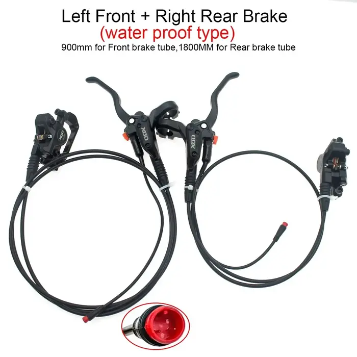E-bike coupe mise hors tension frein vtt hydraulique