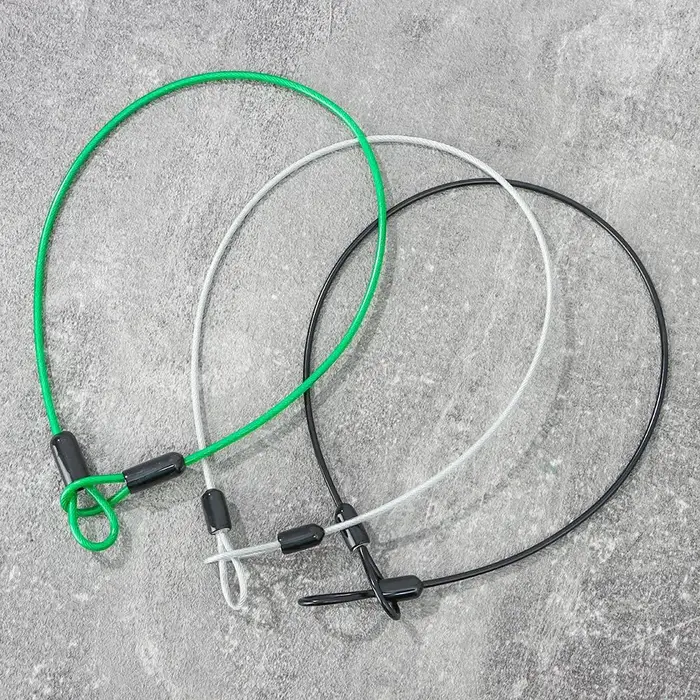 Câble de sécurité antivol en acier pour vélo de route et VTT, accessoire de cyclisme, 0.5/1/2 mètres
