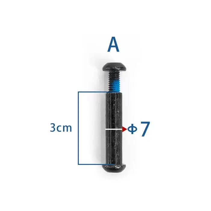 Base de tige pliante pour Scooter électrique, crochet pliant pour Segway Ninebot MAX G30, boulon de 