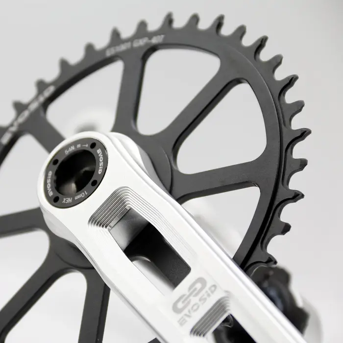 EVOSID manivelle de vélo de route ultralégère 160/165/170mm pédalier