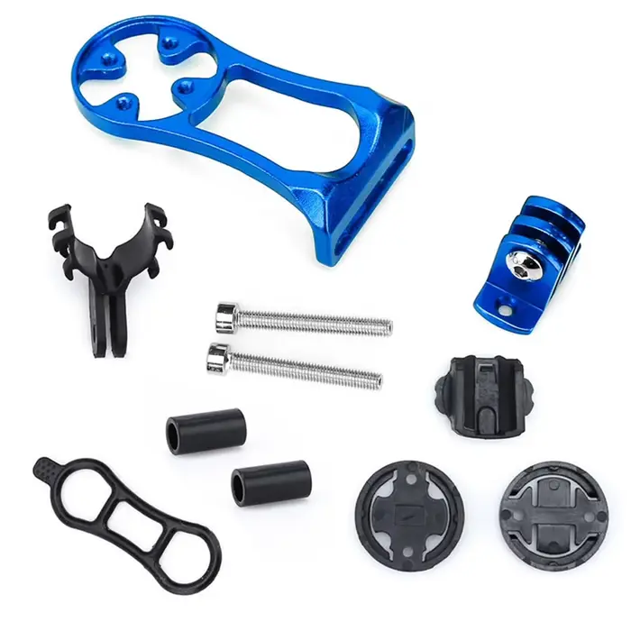 Support de guidon de vélo en alliage d'aluminium pour compteur de vitesse et fixation de phare