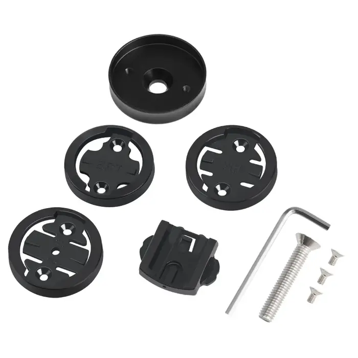 RIDERACE Support d'ordinateur de vélo pour Garmin GPS compteur de vitesse en alliage d'aluminium vtt