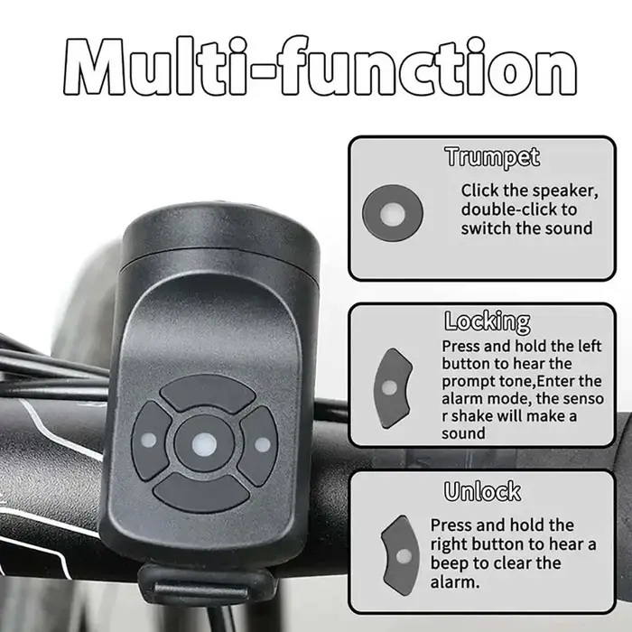 Sonnette électrique de vélo