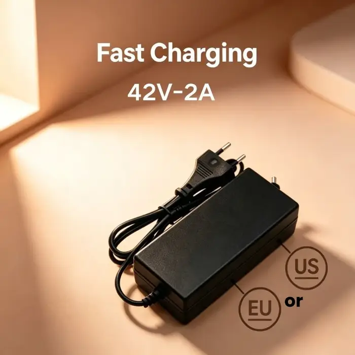 Batterie au lithium pour trottinette électrique, 36V, 12000mAh, rechargeable, haute capacité, avec B