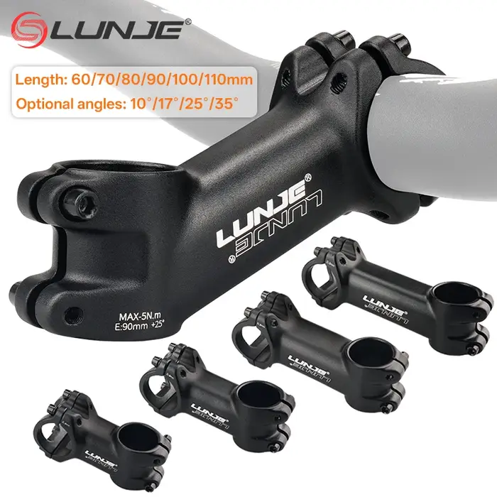 Puissance de vélo ultralégère 60/70/80/90/100/110MM tige