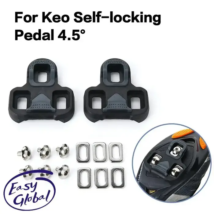 Crampons de vélo de route compatibles avec le système autobloquant