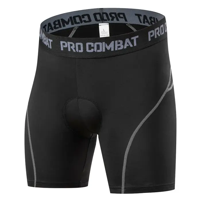 Shorts de cyclisme respirants en mesh avec coussinets en gel antichoc pour VTT, sous-vêtements de vé
