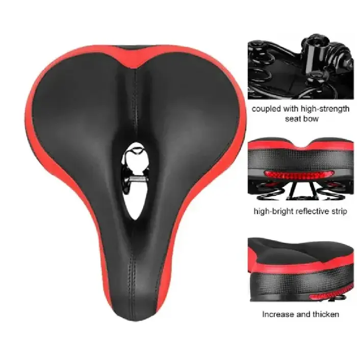 Selle de vélo 3D en gel extra large