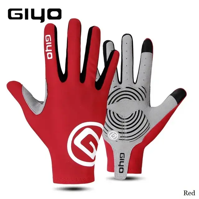 Giyo – gants de cyclisme à doigts complets en tissu Lycra