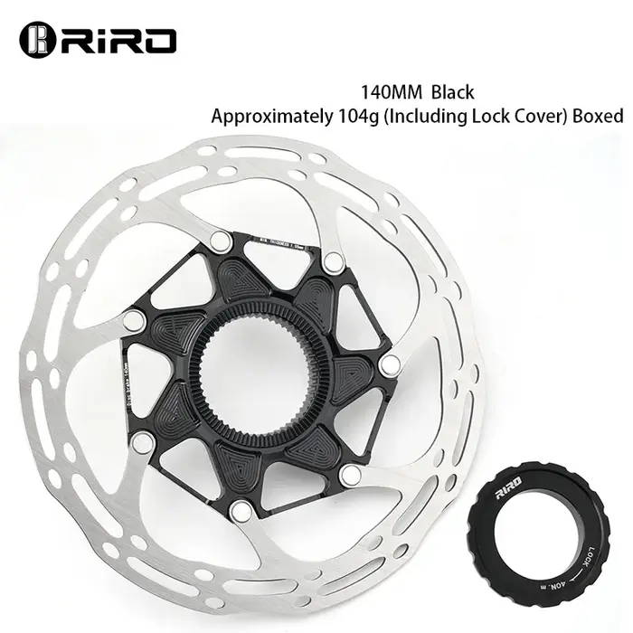 RIRO disques de vélo verrouillage central 140MM 160MM frein Rotor flottant léger haute résistance di