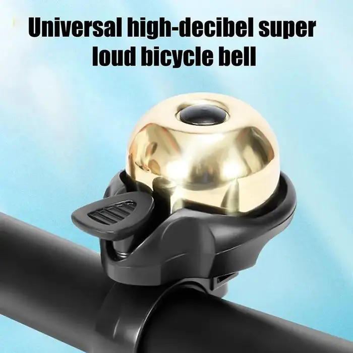 Sonnette de vélo de style européen à haut niveau sonore