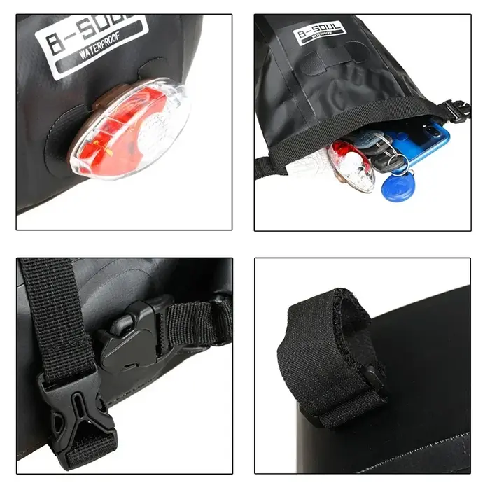 B-SOUL-Sac de siège de vélo étanche