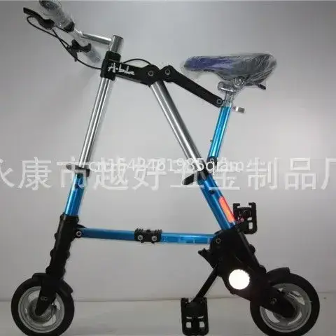 Vélo de camping pliable pour hommes et femmes, mini scooter portable pour adultes, pour l'exercice en plein air
