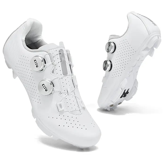 Baskets de cyclisme crampons chaussures homme pédale plate vtt chaussure de vélo vitesse