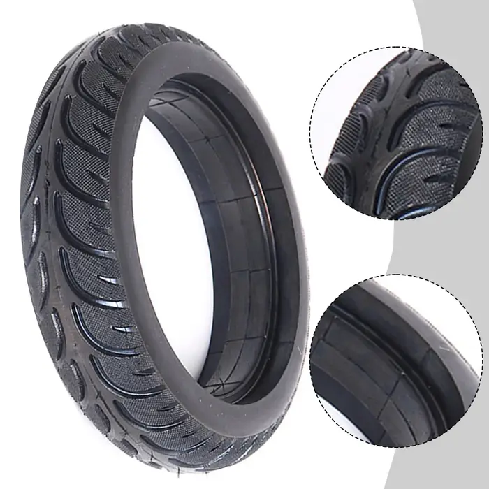 Pneu solide en caoutchouc de 8 pouces 200x45 pour trottinette électrique