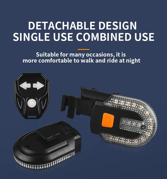 Vélo Clignotant Feu Arrière LED Lampe