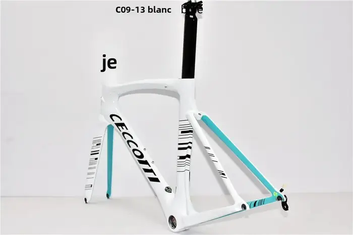 Cadre de vélo de route en carbone CECCOTTI 2025 pour frein sur jante