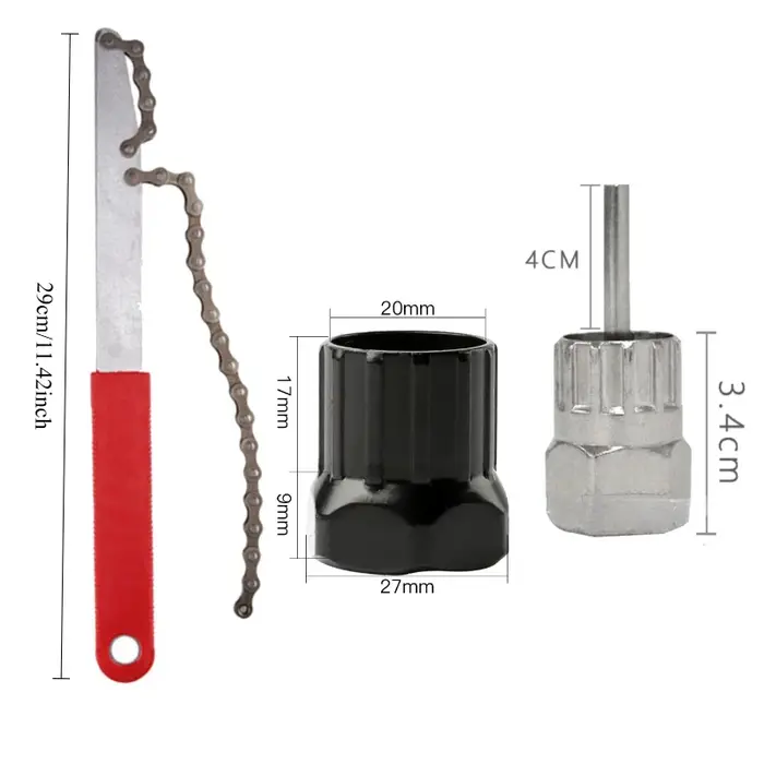 Kit d'outils de démontage de roue libre de vélo