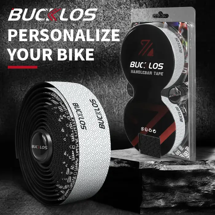 BUCKLOS bandes de guidon de vélo Absorption des chocs bande