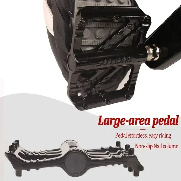 BUCKKub-Pédales plates coordonnantes pour vélo de route et VTT
