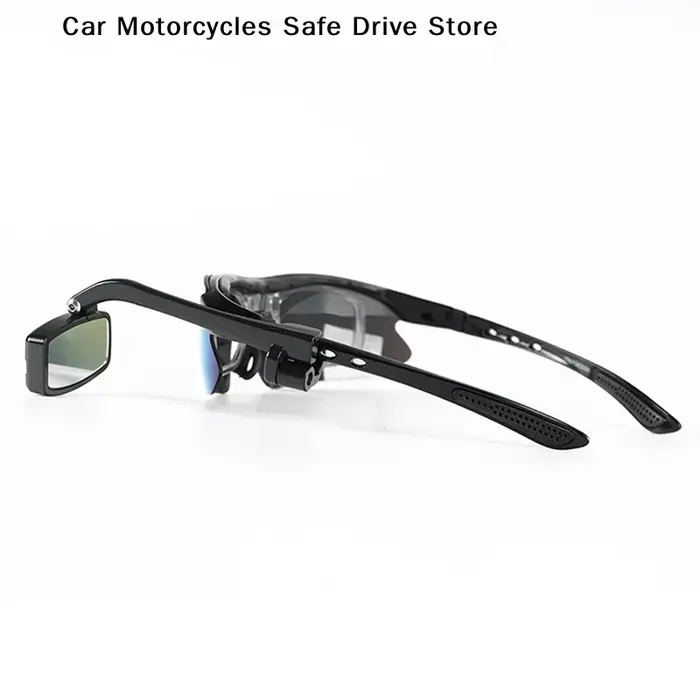 Lunettes de cyclisme avec rétroviseur