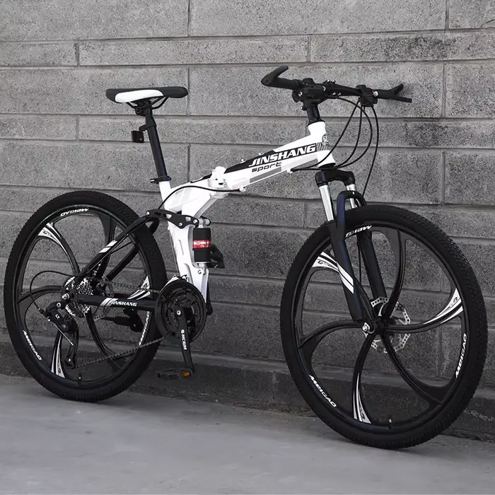 Pas cher sport 21 24 vitesses 26 "VTT pliant 26 27.5 29 pouces vélo à Suspension complète VTT pour hommes et femmes adultes