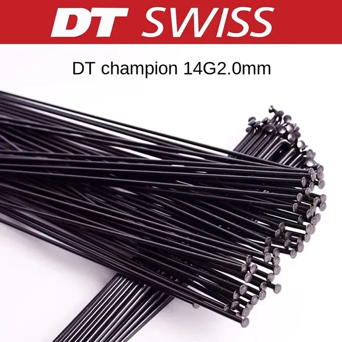Rayons de vélo DT Swiss Champion 2.0 J-bend / Straight Pull Head