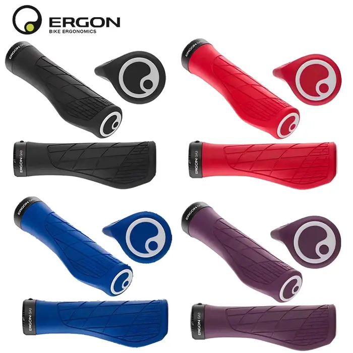 Poignées ergonomiques pour vélo tout-terrain Ergon GA3 taille L