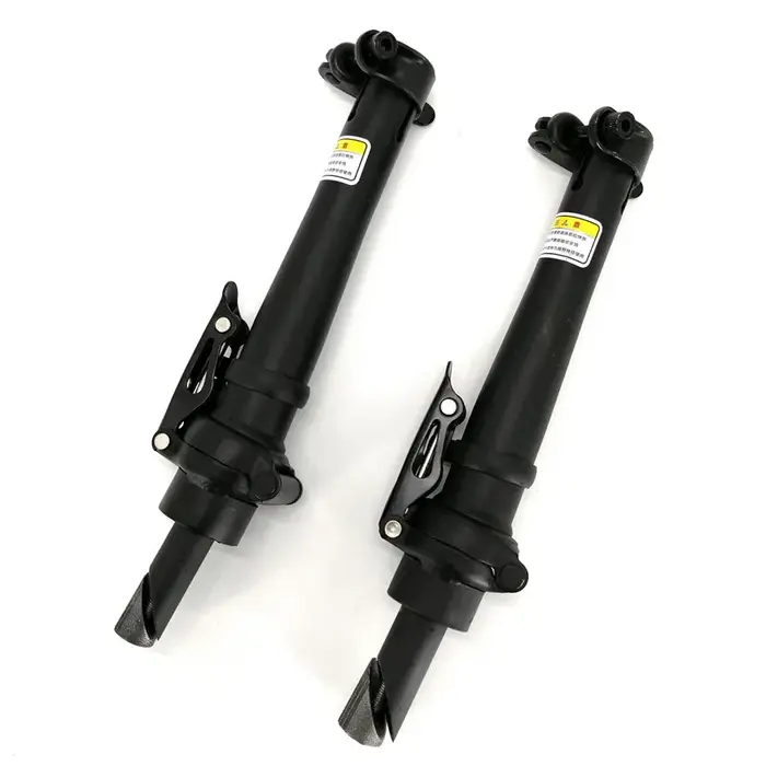 Tige de vélo électrique pliante à Double Section, partie de 22.2mm 25.4mm, fourche pliable à gauche,
