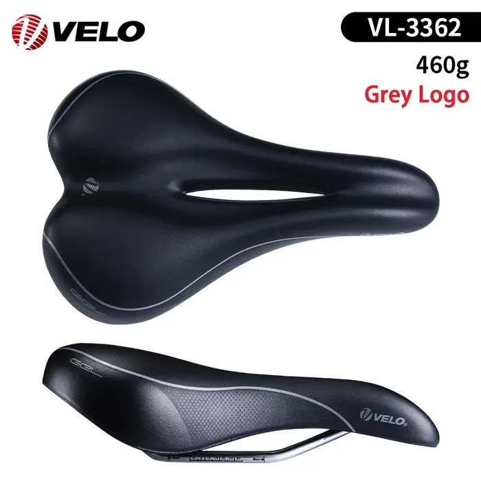Conductrice O VL-3362 Vélo De Route Selle Silicone Gel PU Épaissir Creux Respirant Confortable VTT V