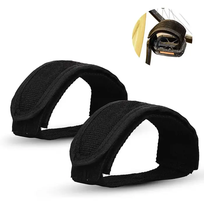 Protège-pédales de vélo d'extérieur avec sangle de fixation antidérapante pour pédale fixie – Accessoires de fixation pour vélo