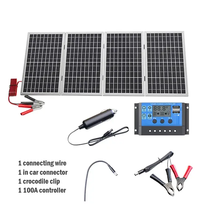Panneau solaire pliable 800W