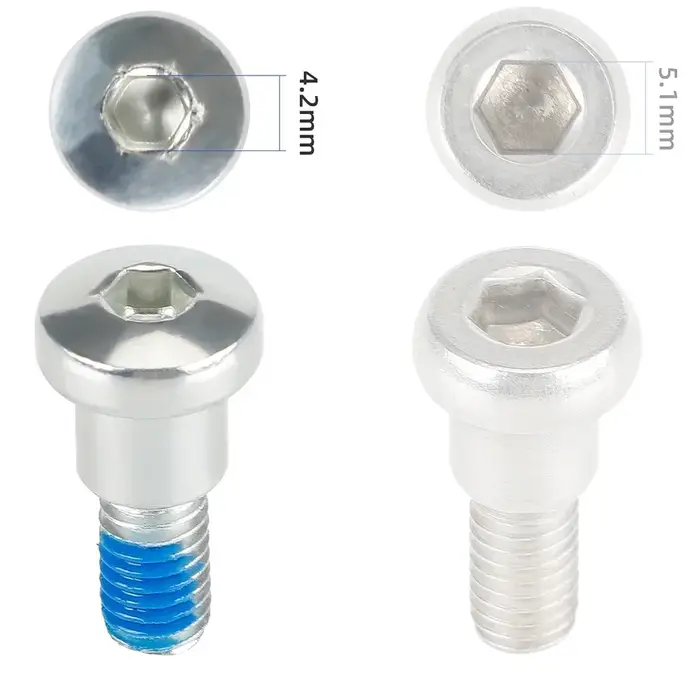 2 1 paire de vis à boulon fixe pour roue arrière de Scooter électrique