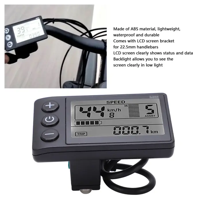 Écran LCD pour vélo électrique