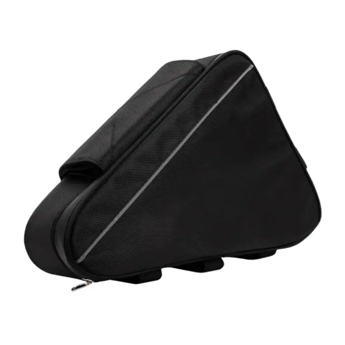 Sac de rangement pour cadre de vélo, sac triangulaire pratique de grande capacité, pochette de range