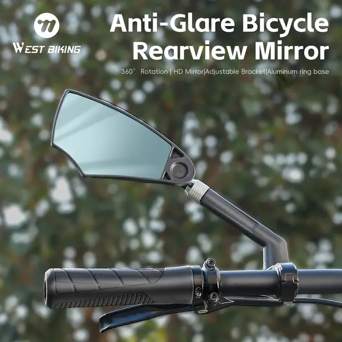 Rétroviseur de vélo WEST BIKING anti-éblouissement 360° °