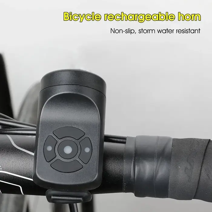 Sonnette électrique rechargeable par USB pour vélo