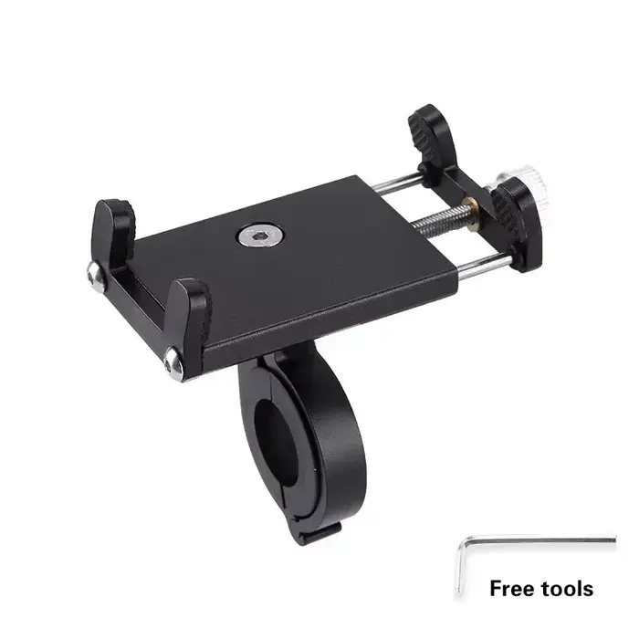 Support de téléphone en aluminium pour vélo de route