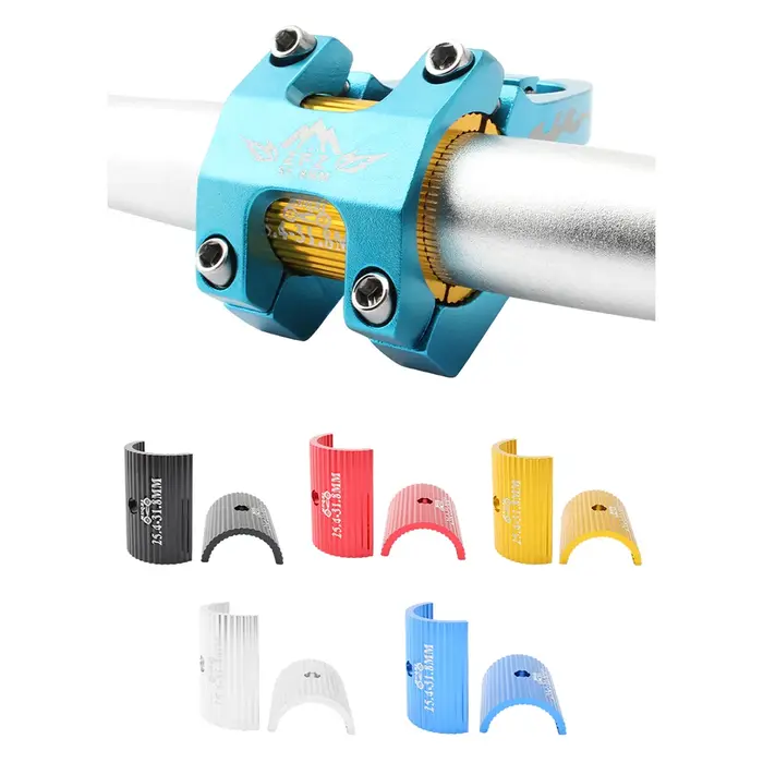 1 paire de cale de Conversion de guidon de vélo 25.4mm à 31.8mm/31.8mm à 35mm