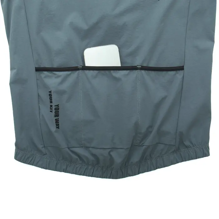 YKYWBIKE Gilet de cyclisme thermique en polaire pour homme