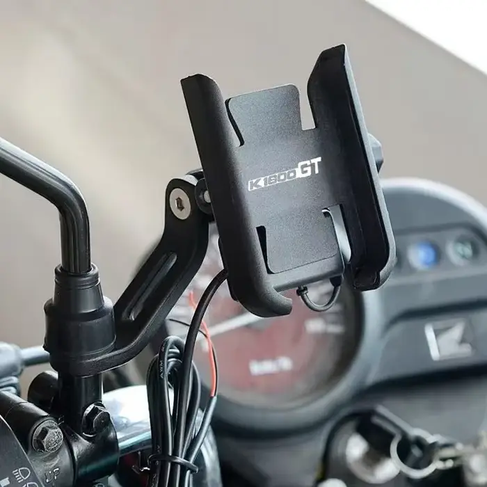 Support de téléphone portable pour guidon de moto