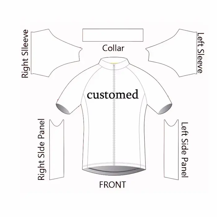 Maillot de cyclisme personnalisé