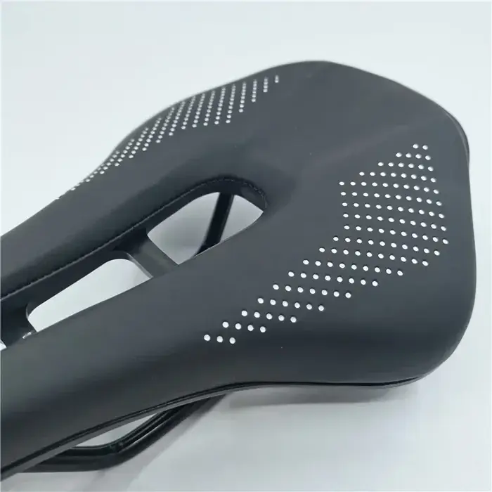 Selle de vélo siège route Rails en acier VTT coussin pour hommes antidérapant souple en cuir PU