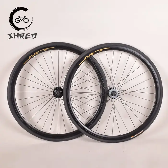 Partners Gear Bike-Roues en alliage d'aluminium, 30mm, paire de roues Fixie, vitesse unique, vélo de