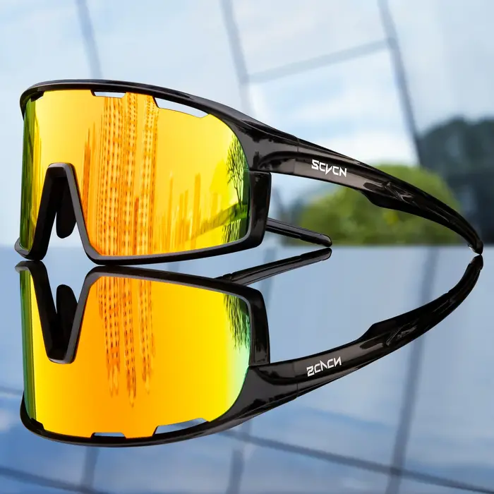 SCVCN lunettes de cyclisme vtt vélo de route lunettes de soleil UV400 lunettes de vélo Protection lu