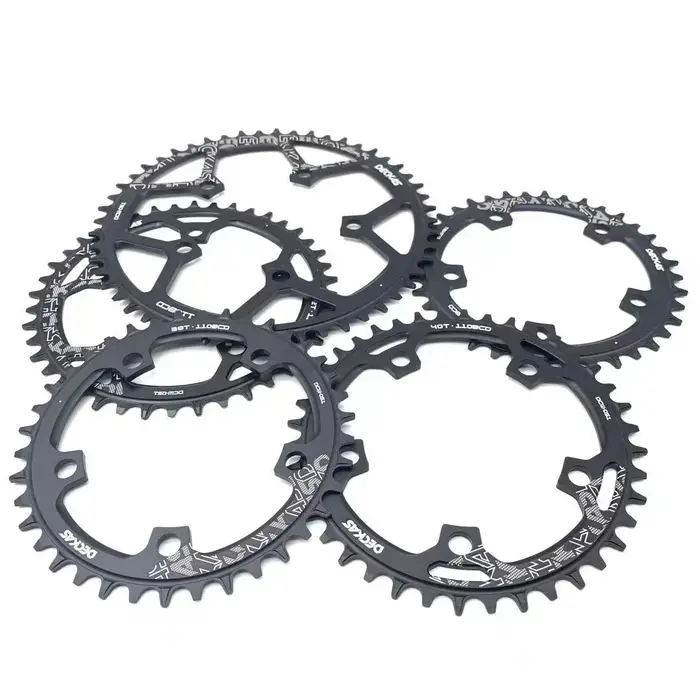 Plateau de pédalier de vélo de route Deckas 110BCD 110/5 griffes Narrow Wide 36T-58T pour manivelle Shimano SR -