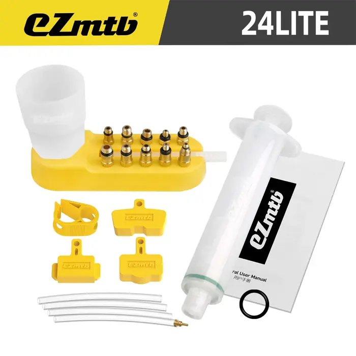 Ezmtb Kit de purge d'huile de frein à disque hydraulique de vélo outils pour SHIMANO