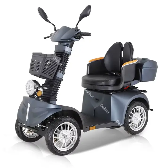 Scooter électrique pliant à 4 roues, Stock européen, pour adultes âgés, avec certification CEE/360 °