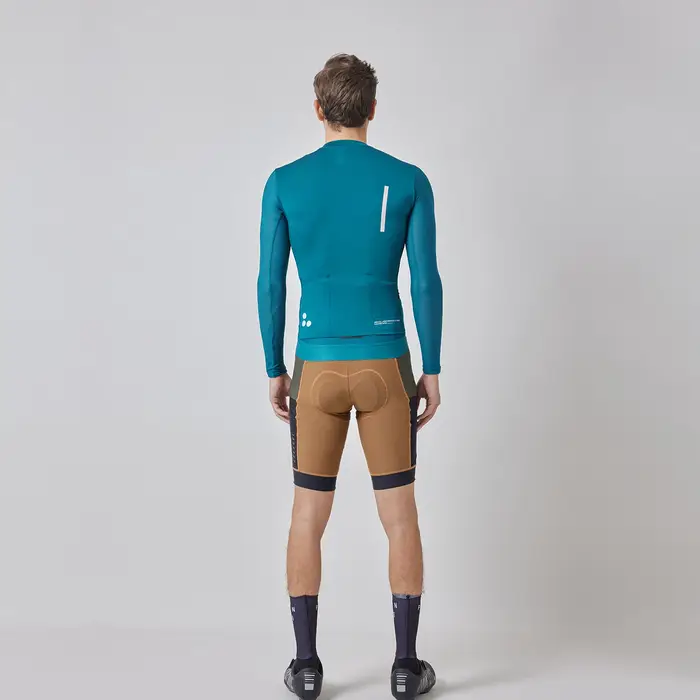 SPEXCEL nouveau maillot de cyclisme professionnel à manches longues été tissu léger conception à col