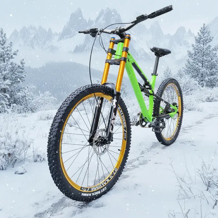 Kalosse vélo à Suspension complète en alliage d'aluminium cadre à queue souple 26/27